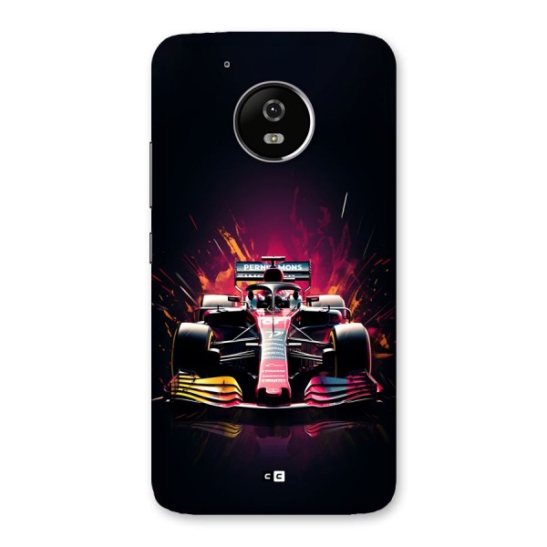 Game Racing Back Case for Moto G5