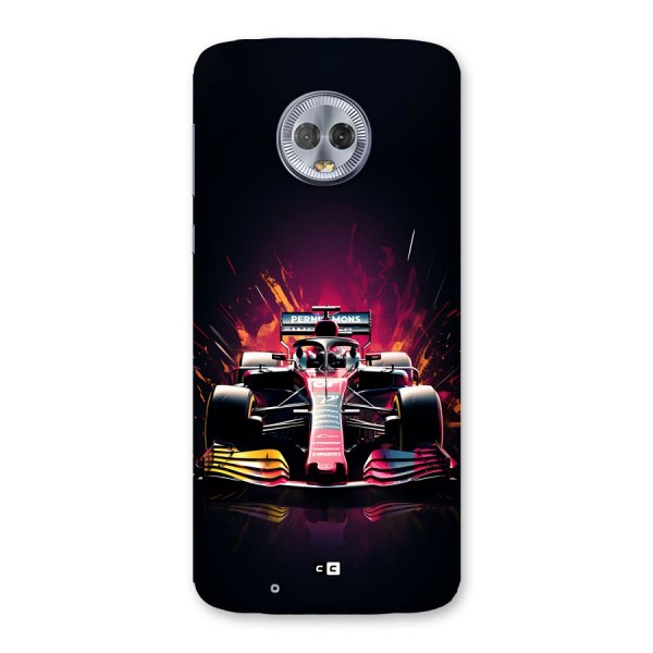 Game Racing Back Case for Moto G6