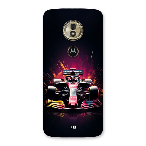 Game Racing Back Case for Moto G6 Play