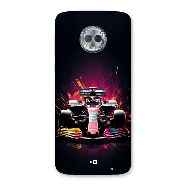 Game Racing Back Case for Moto G6 Plus