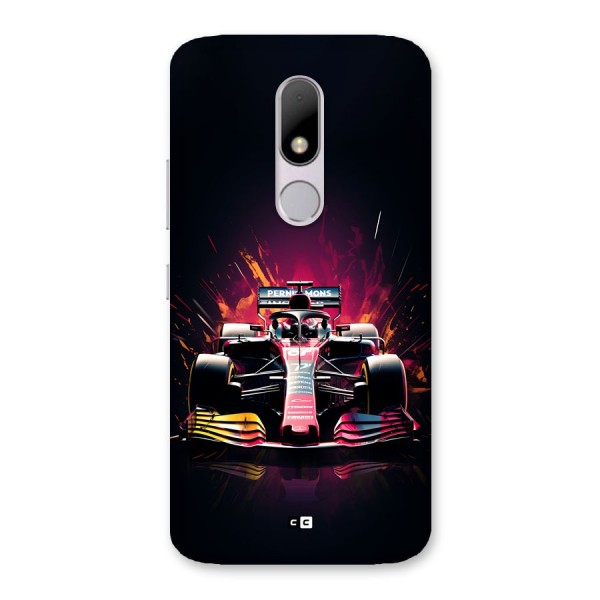 Game Racing Back Case for Moto M