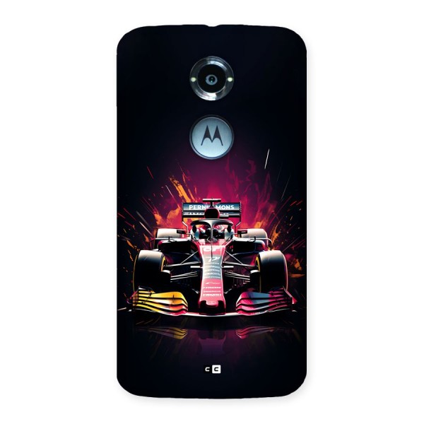 Game Racing Back Case for Moto X2