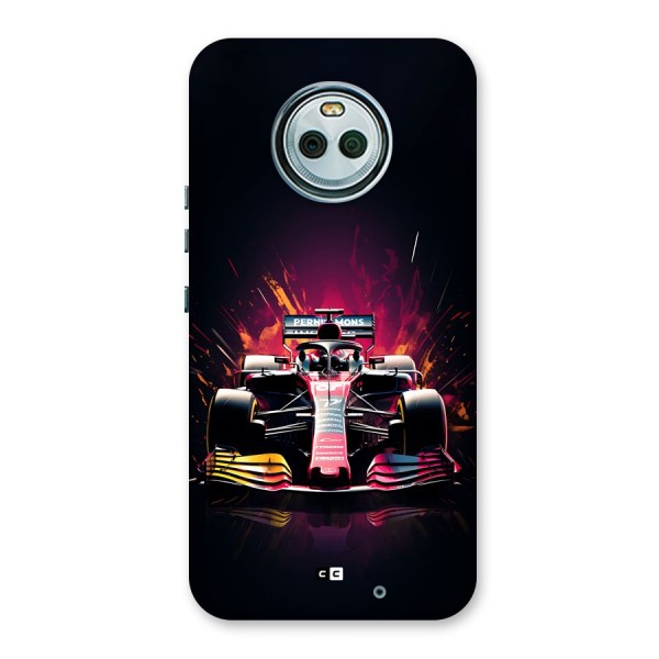 Game Racing Back Case for Moto X4