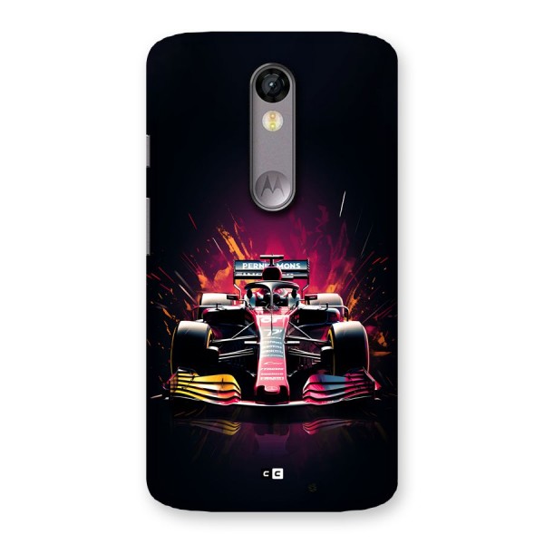 Game Racing Back Case for Moto X Force