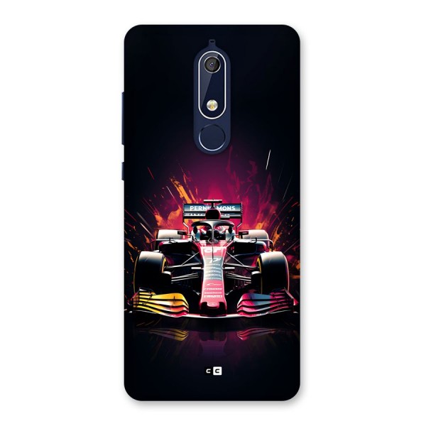 Game Racing Back Case for Nokia 5.1