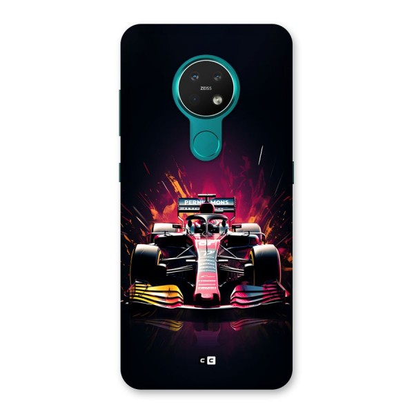 Game Racing Back Case for Nokia 7.2