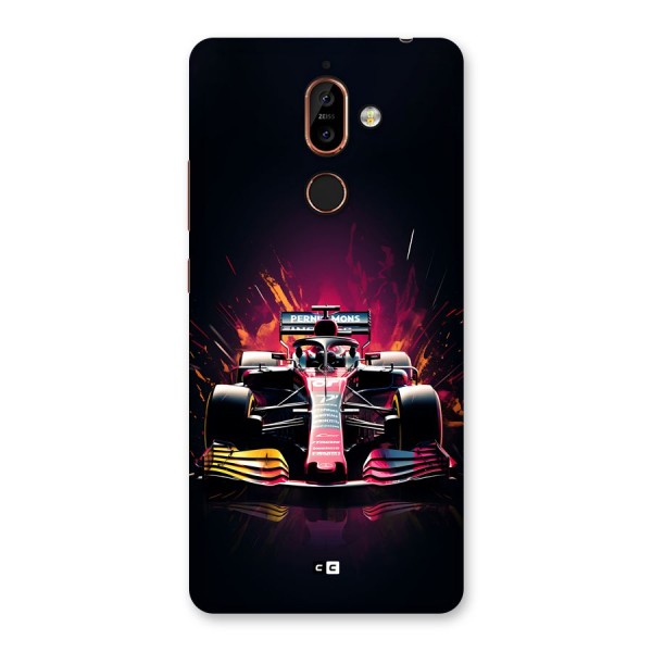 Game Racing Back Case for Nokia 7 Plus