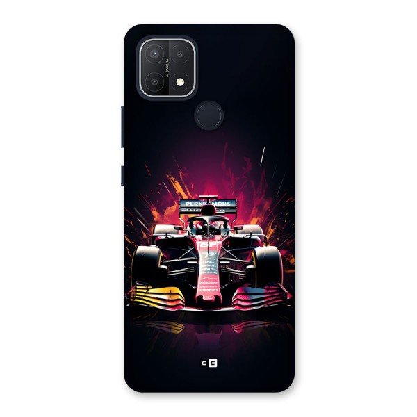 Game Racing Back Case for Oppo A15s