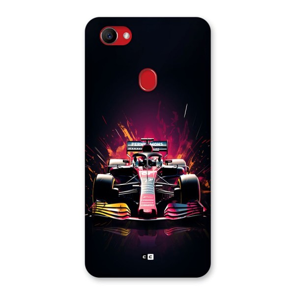 Game Racing Back Case for Oppo F7