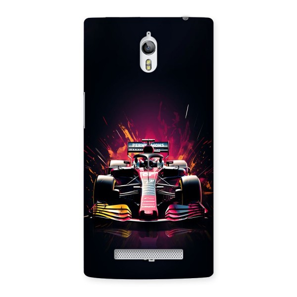 Game Racing Back Case for Oppo Find 7