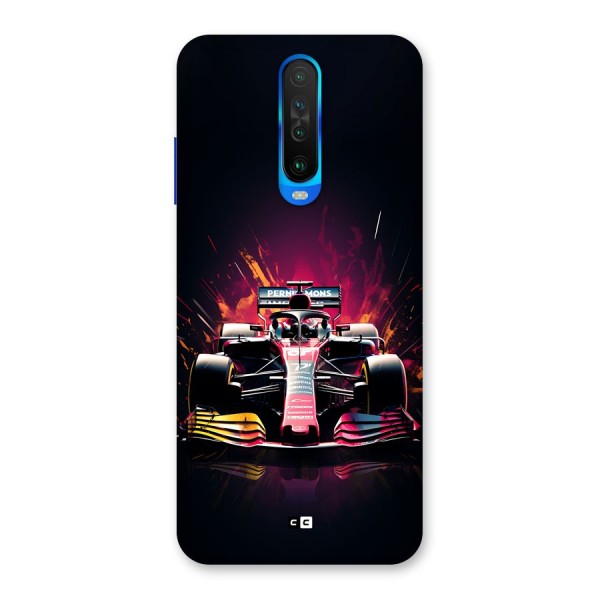 Game Racing Back Case for Poco X2