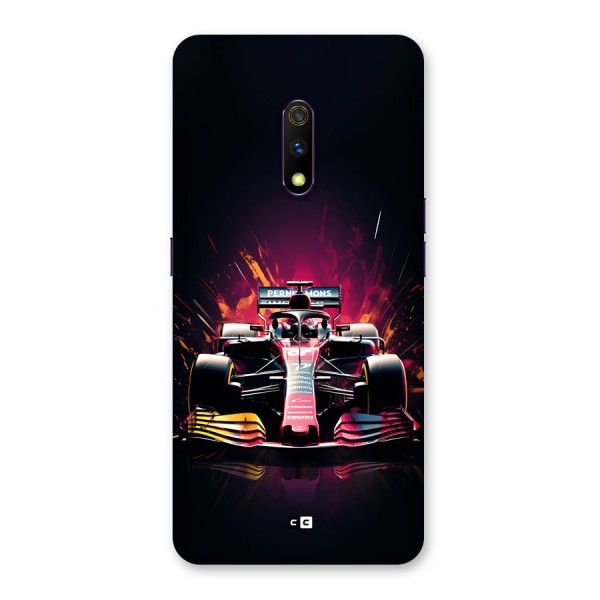 Game Racing Back Case for Realme X