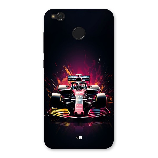 Game Racing Back Case for Redmi 4