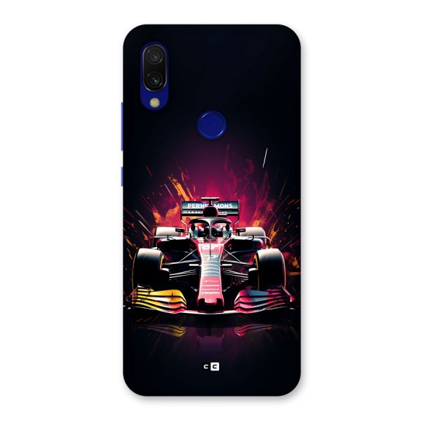 Game Racing Back Case for Redmi 7