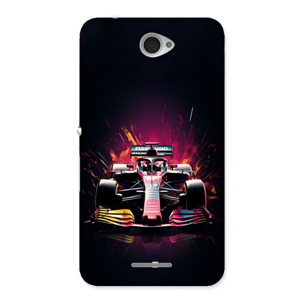 Game Racing Back Case for Xperia E4