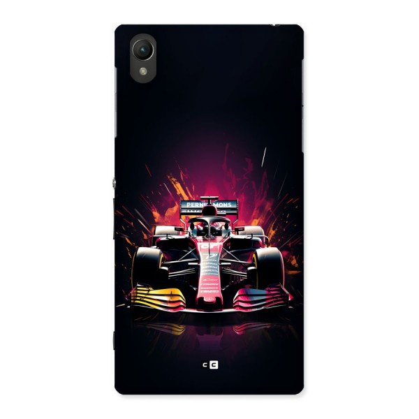 Game Racing Back Case for Xperia Z1