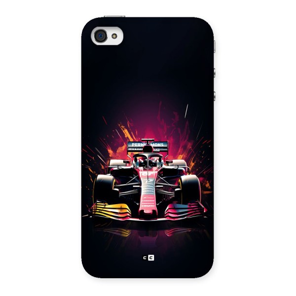 Game Racing Back Case for iPhone 4 4s