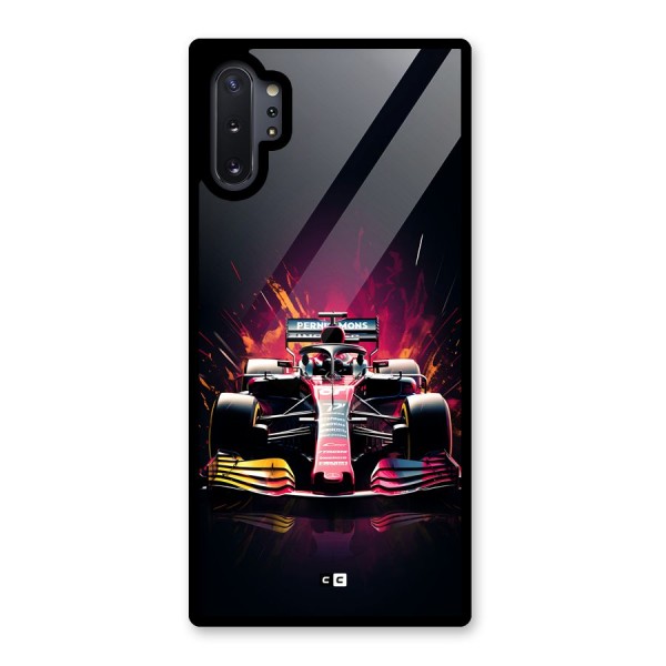 Game Racing Glass Back Case for Galaxy Note 10 Plus