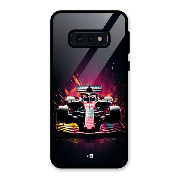 Game Racing Glass Back Case for Galaxy S10e