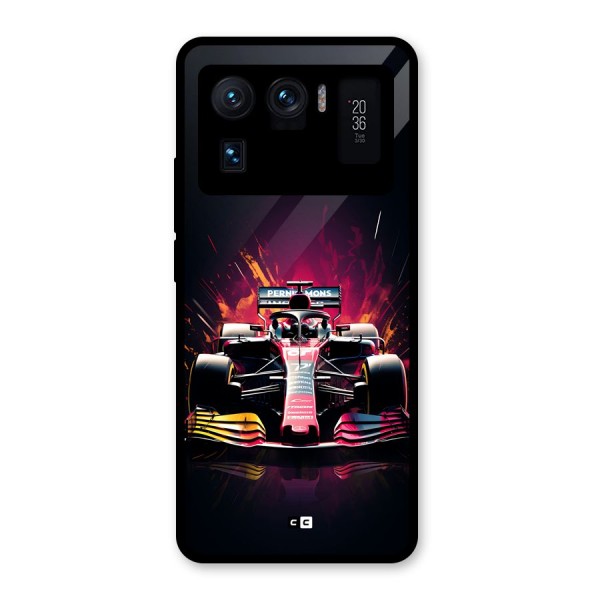 Game Racing Glass Back Case for Mi 11 Ultra