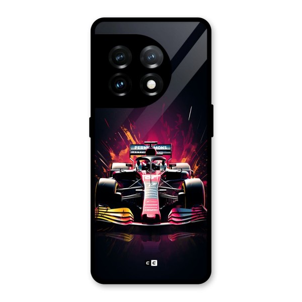Game Racing Glass Back Case for OnePlus 11