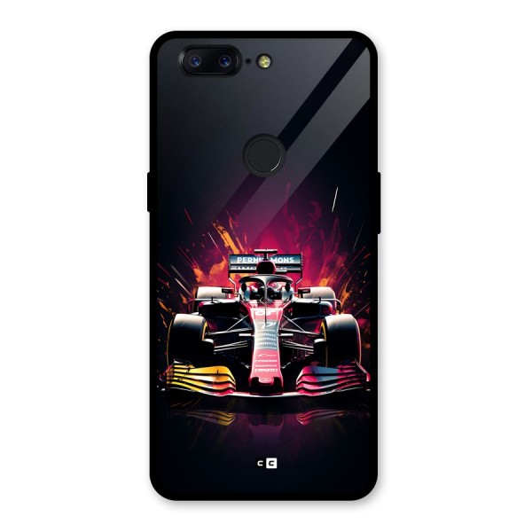 Game Racing Glass Back Case for OnePlus 5T