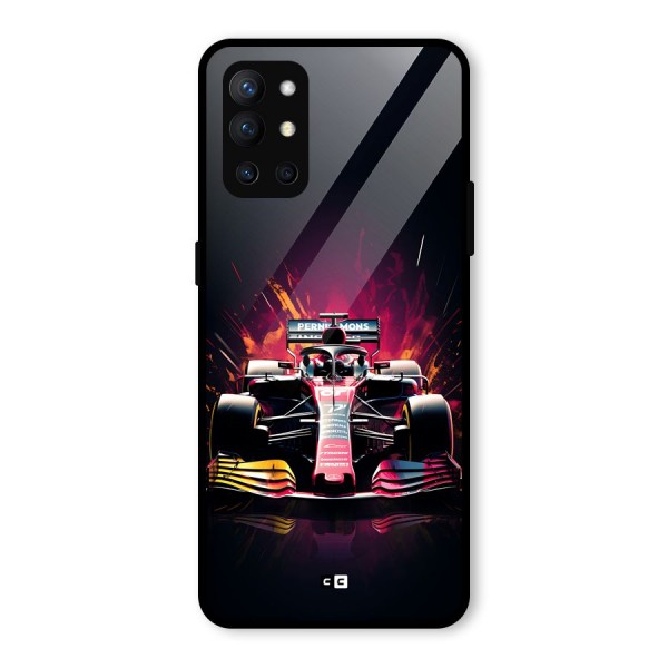 Game Racing Glass Back Case for OnePlus 9R