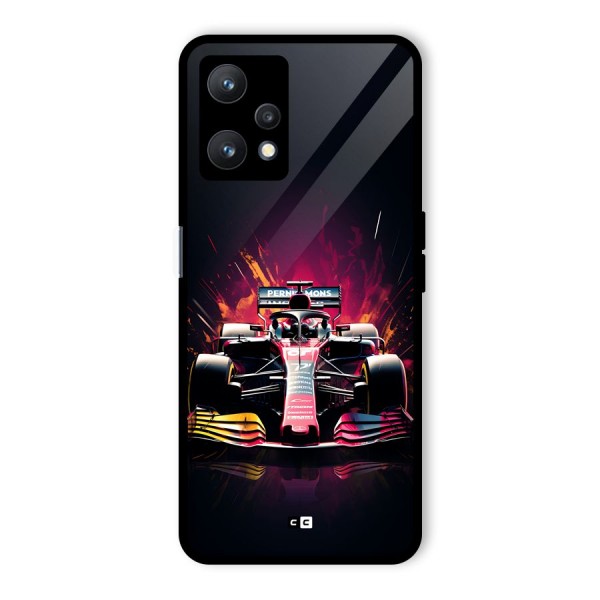 Game Racing Glass Back Case for Realme 9 Pro 5G