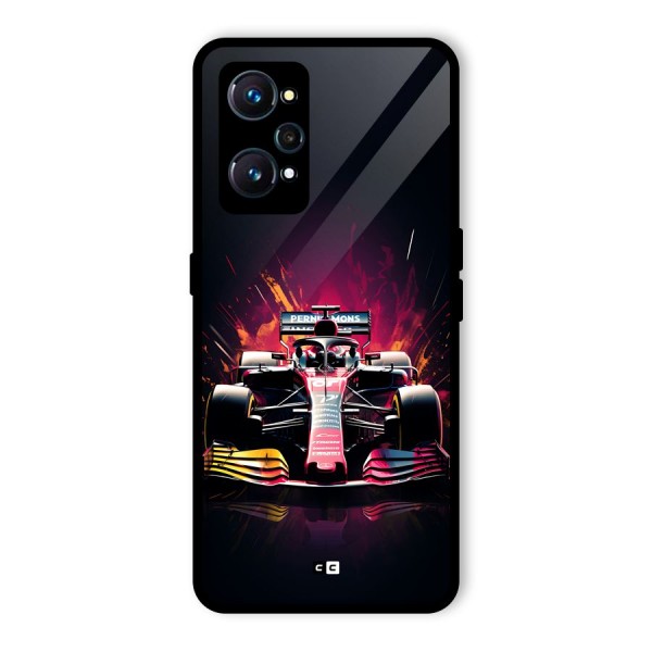 Game Racing Glass Back Case for Realme GT 2