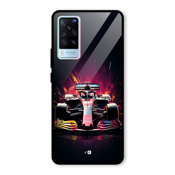 Game Racing Glass Back Case for Vivo X60