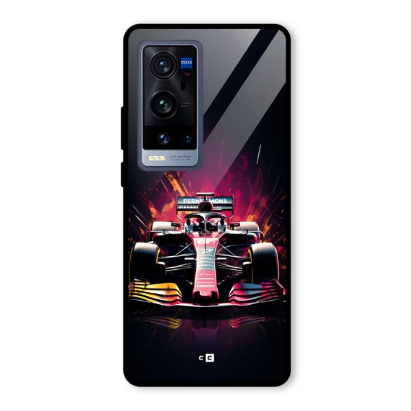 Game Racing Glass Back Case for Vivo X60 Pro Plus