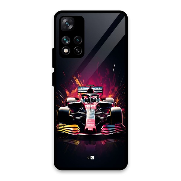 Game Racing Glass Back Case for Xiaomi 11i 5G