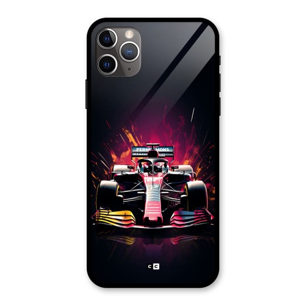 Game Racing Glass Back Case for iPhone 11 Pro Max