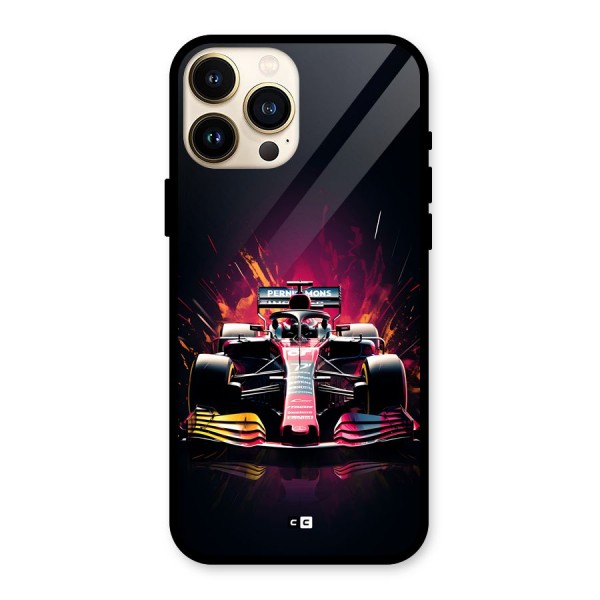 Game Racing Glass Back Case for iPhone 13 Pro Max