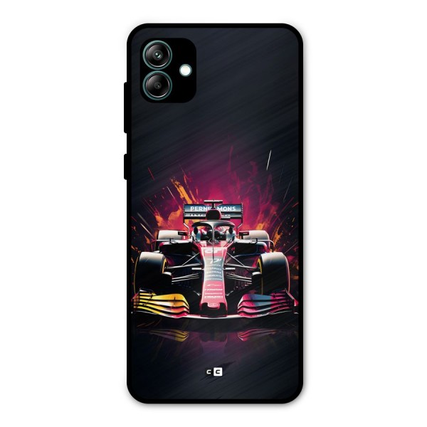 Game Racing Metal Back Case for Galaxy A04