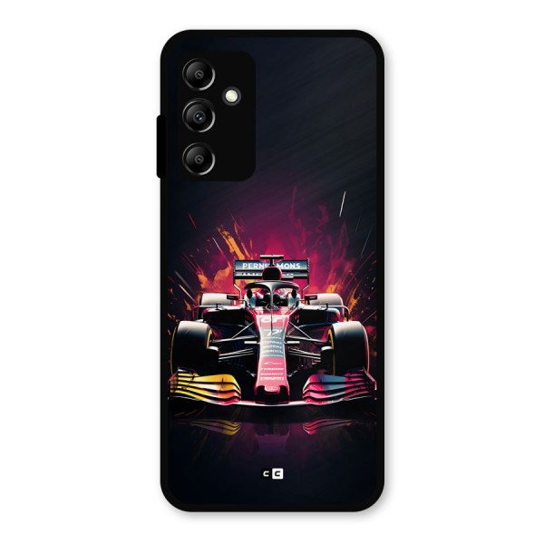 Game Racing Metal Back Case for Galaxy A14 5G