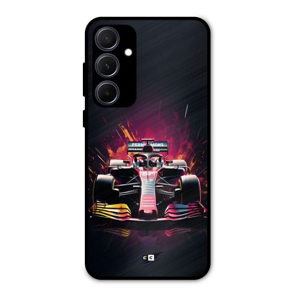 Game Racing Metal Back Case for Galaxy A35