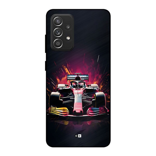 Game Racing Metal Back Case for Galaxy A52