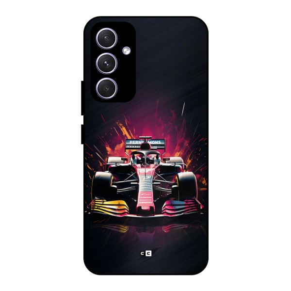 Game Racing Metal Back Case for Galaxy A54