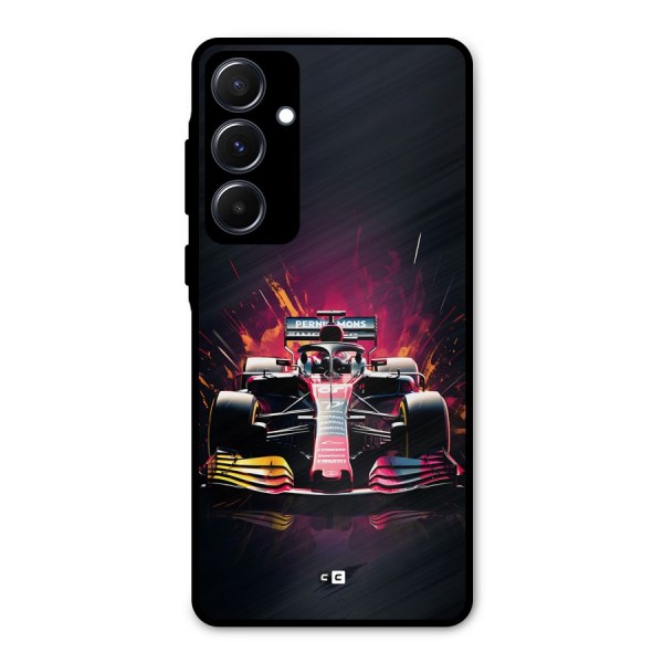 Game Racing Metal Back Case for Galaxy A55