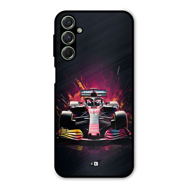 Game Racing Metal Back Case for Galaxy F34