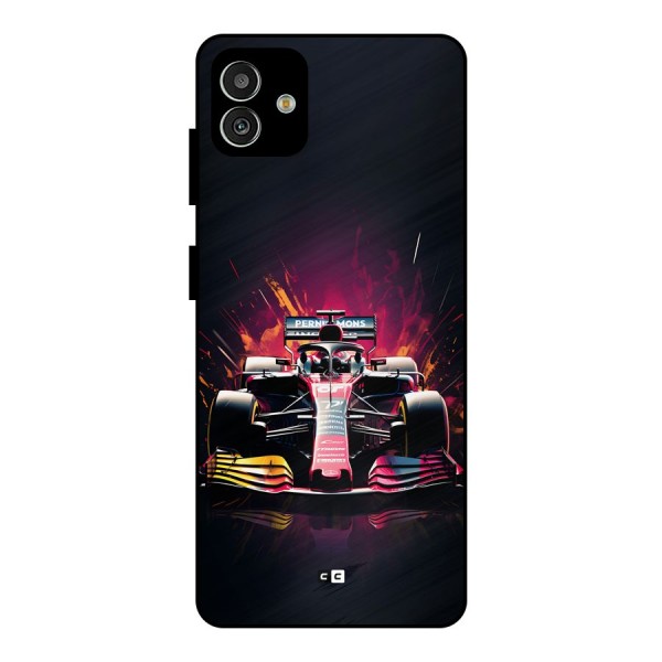 Game Racing Metal Back Case for Galaxy M13 5G