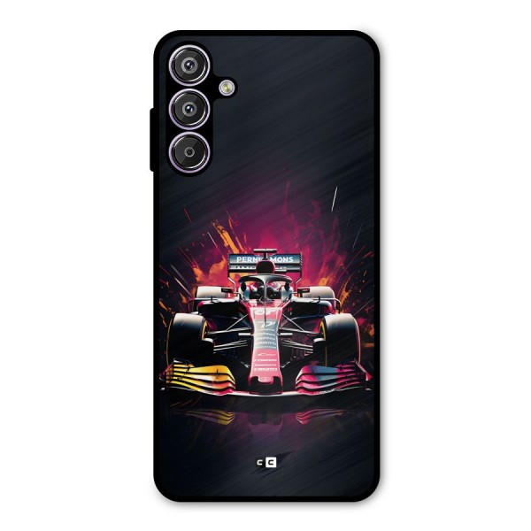 Game Racing Metal Back Case for Galaxy M15