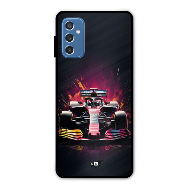 Game Racing Metal Back Case for Galaxy M52 5G