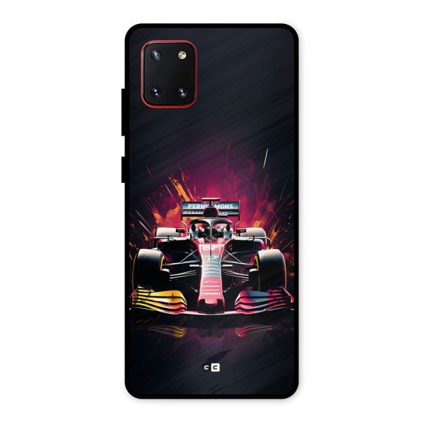 Game Racing Metal Back Case for Galaxy Note 10 Lite