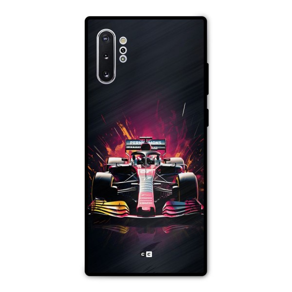 Game Racing Metal Back Case for Galaxy Note 10 Plus