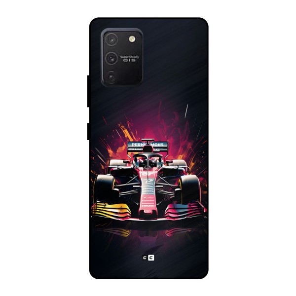 Game Racing Metal Back Case for Galaxy S10 Lite