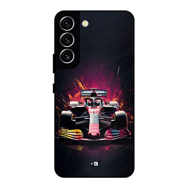 Game Racing Metal Back Case for Galaxy S22 5G