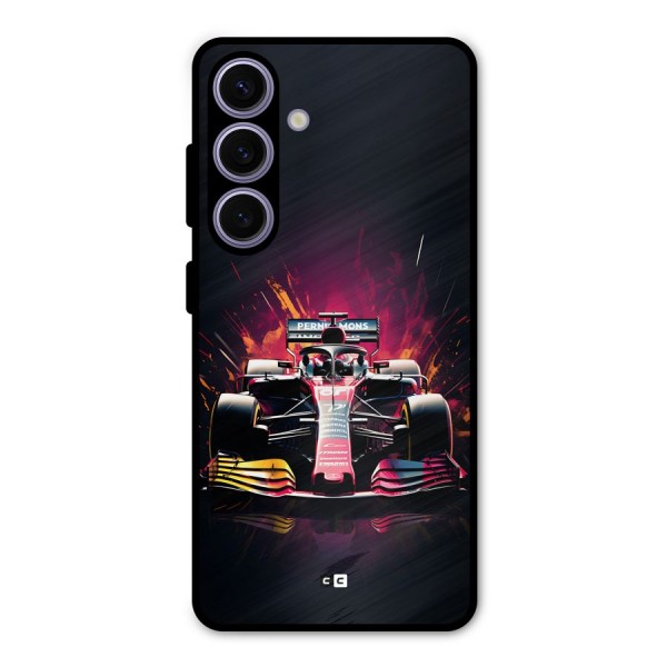 Game Racing Metal Back Case for Galaxy S24