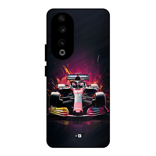 Game Racing Metal Back Case for Honor 90